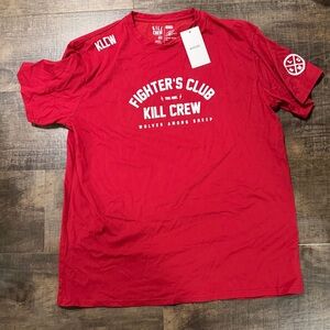 Kill Crew Fighter's Club Red Tee